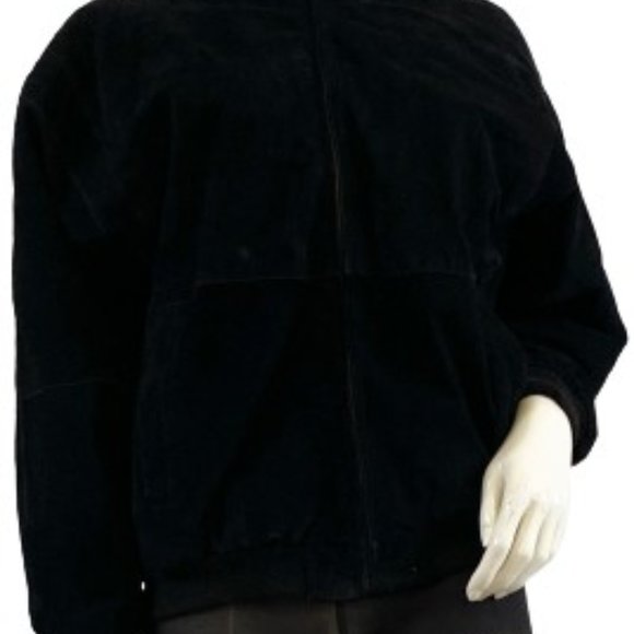 188 West Collection Jacket Genuine Leather Black Size S  SKU 000344-9 - Picture 1 of 7